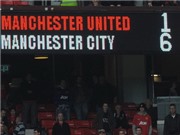 Bóng đá anh, ngoại hạng anh, lịch thi đấu euro 2012,  M.U đại bại 1-6 trước Man City ở sân nhà: Thiêu cháy Old Trafford